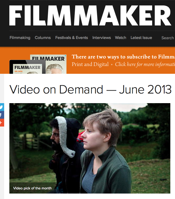 Filmmaker Magazine’s VIDEO PICK OF THE MONTH